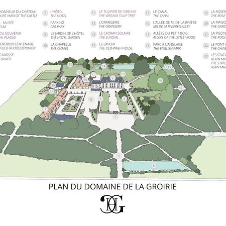 Hotel Du Domaine De La Groirie - Le Mans Trangé Kültér fotó